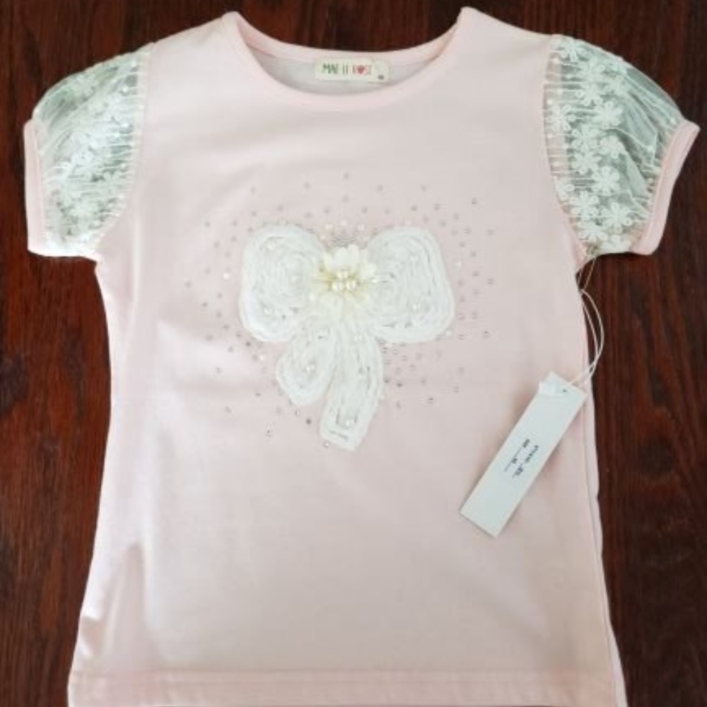 Mae Li Rose Girls Top